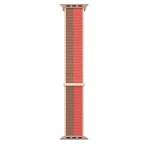 Pink Pomelo/Tan Loop Apple Watch Band 41mm